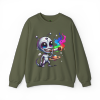 Stoned Alien Galaxy Crewneck Sweatshirt